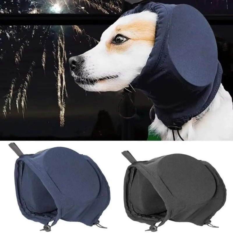 Protetor de ouvido (earmuffs) para cães (ideal para utilizar nas festas de final de ano)