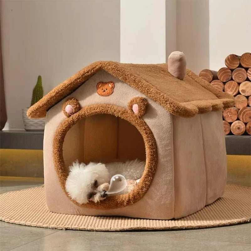 Casa dobrável para cães e gatos