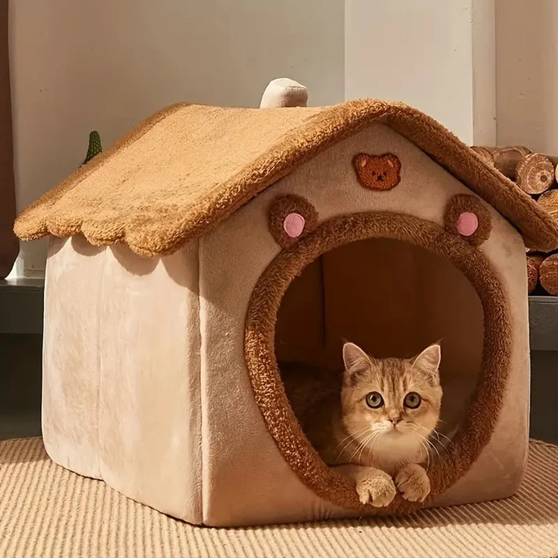 Casa dobrável para cães e gatos