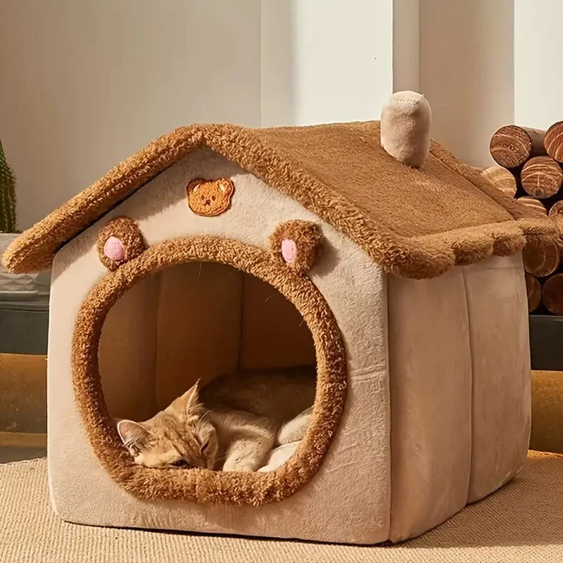 Casa dobrável para cães e gatos