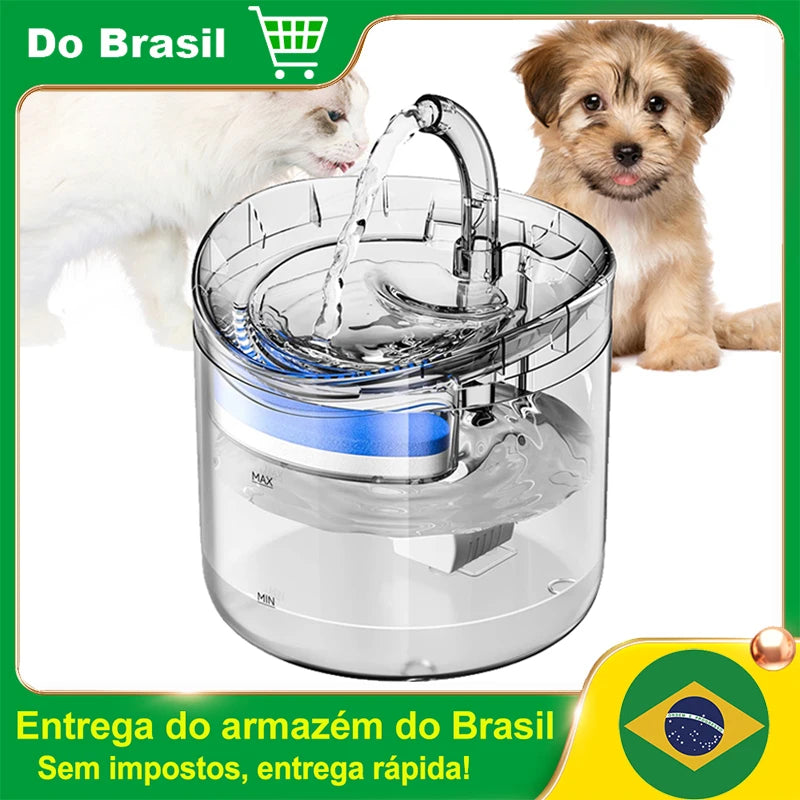 Bebedouro automático com dispensador de água